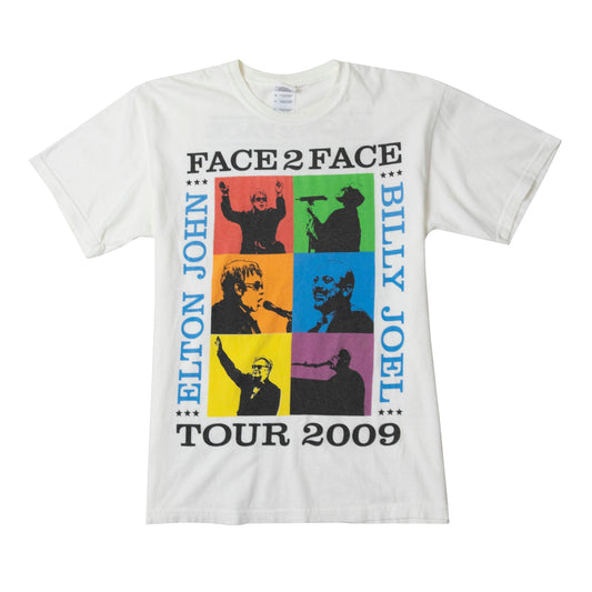 Billy Joel Elton John Face To Face 2009 Tour Tee