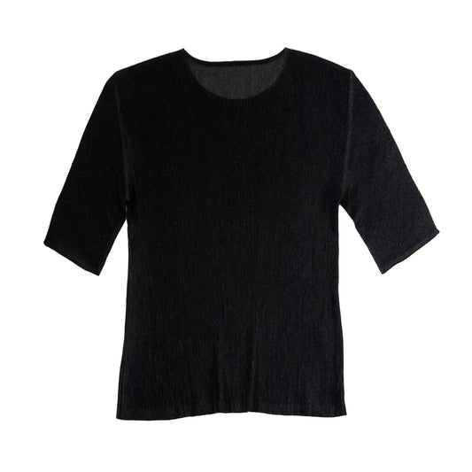 Issey Miyake Pleats Please Grey Effect Top SC: 5782