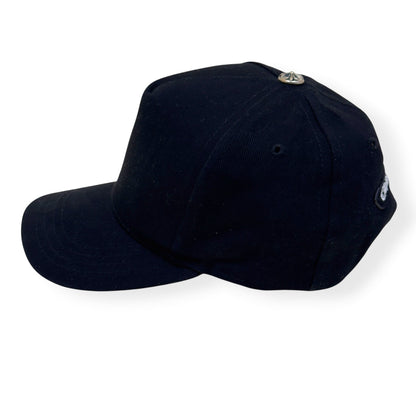 CHROME HEARTS RS3 DAGGER BASEBALL HAT BLACK / WHITE O/S | O/S, Black