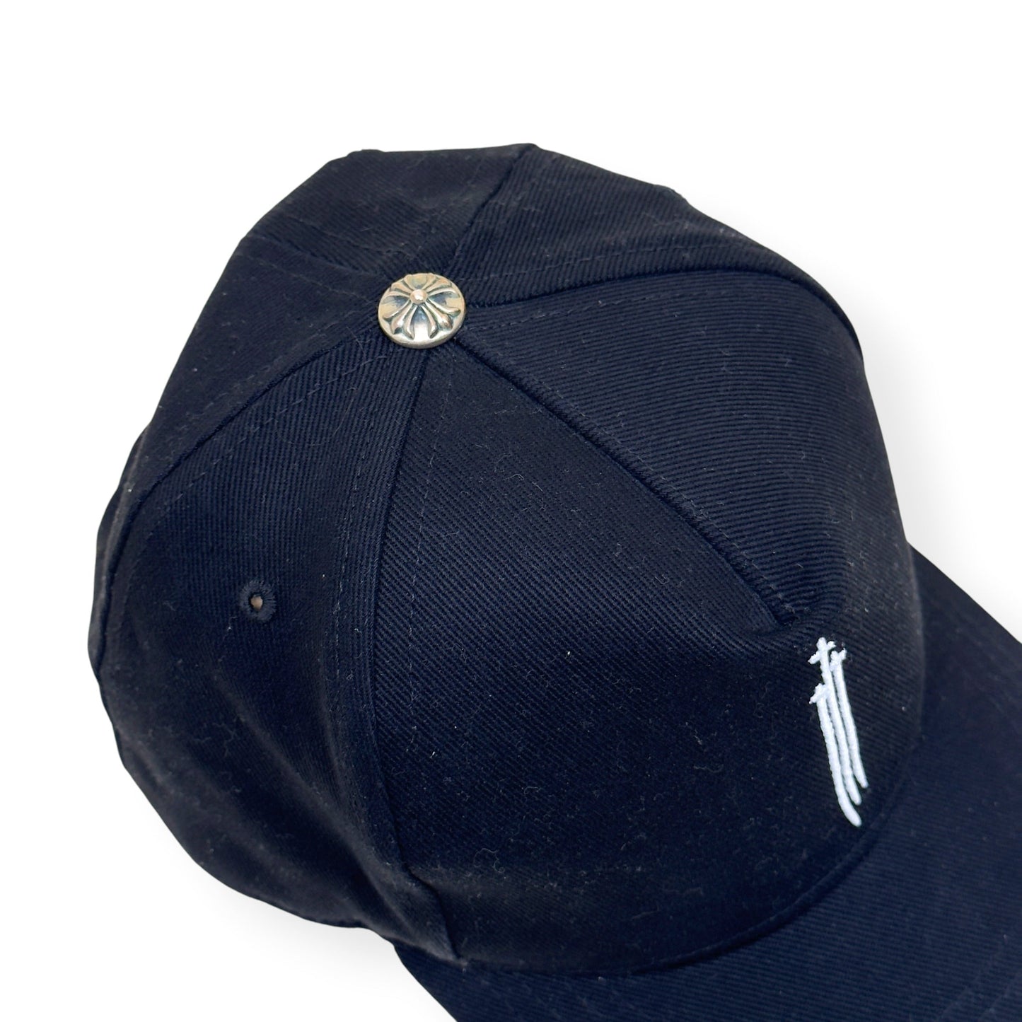 CHROME HEARTS RS3 DAGGER BASEBALL HAT BLACK / WHITE O/S | O/S, Black