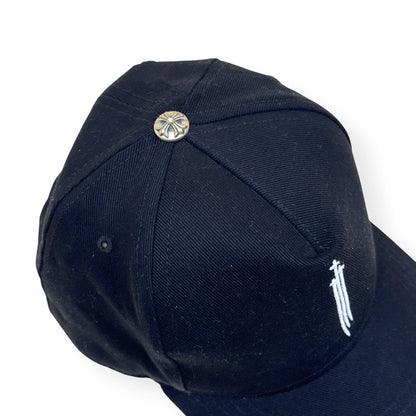 CHROME HEARTS RS3 DAGGER BASEBALL HAT BLACK / WHITE O/S | O/S, Black