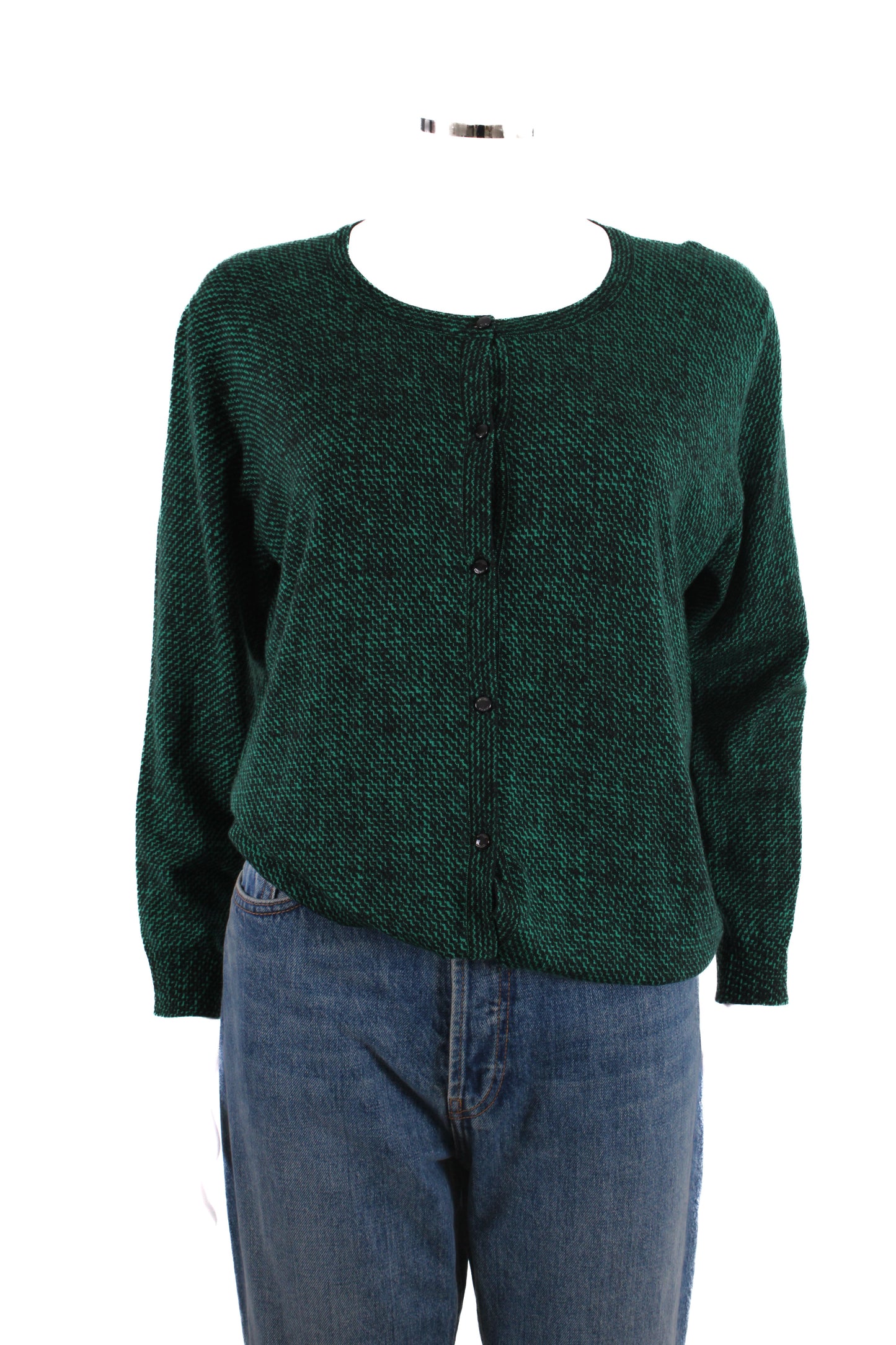 Escada L/S Cardigan Green/ Black L | Large, Multicoloured