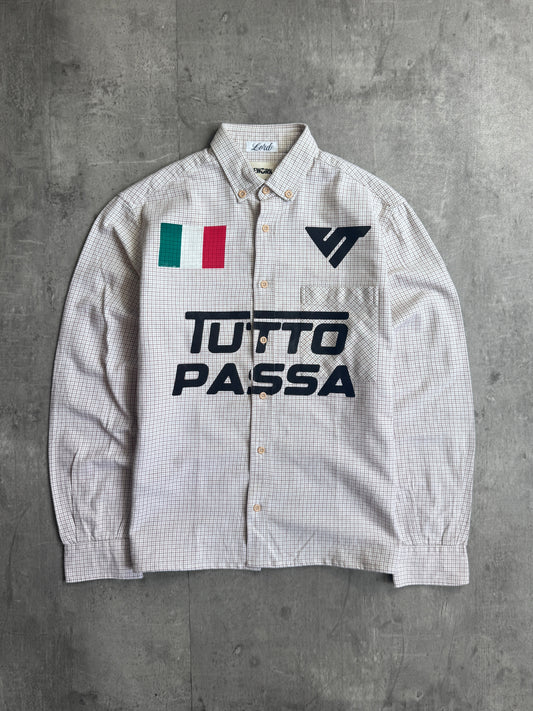 VT Rework : Tutto Passa Brown Check L/S Shirt