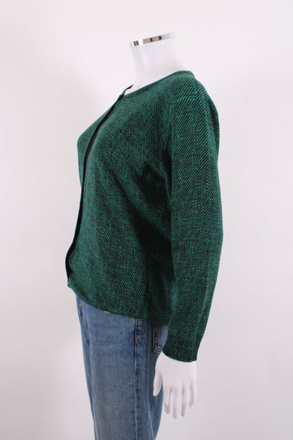 Escada L/S Cardigan Green/ Black L | Large, Multicoloured