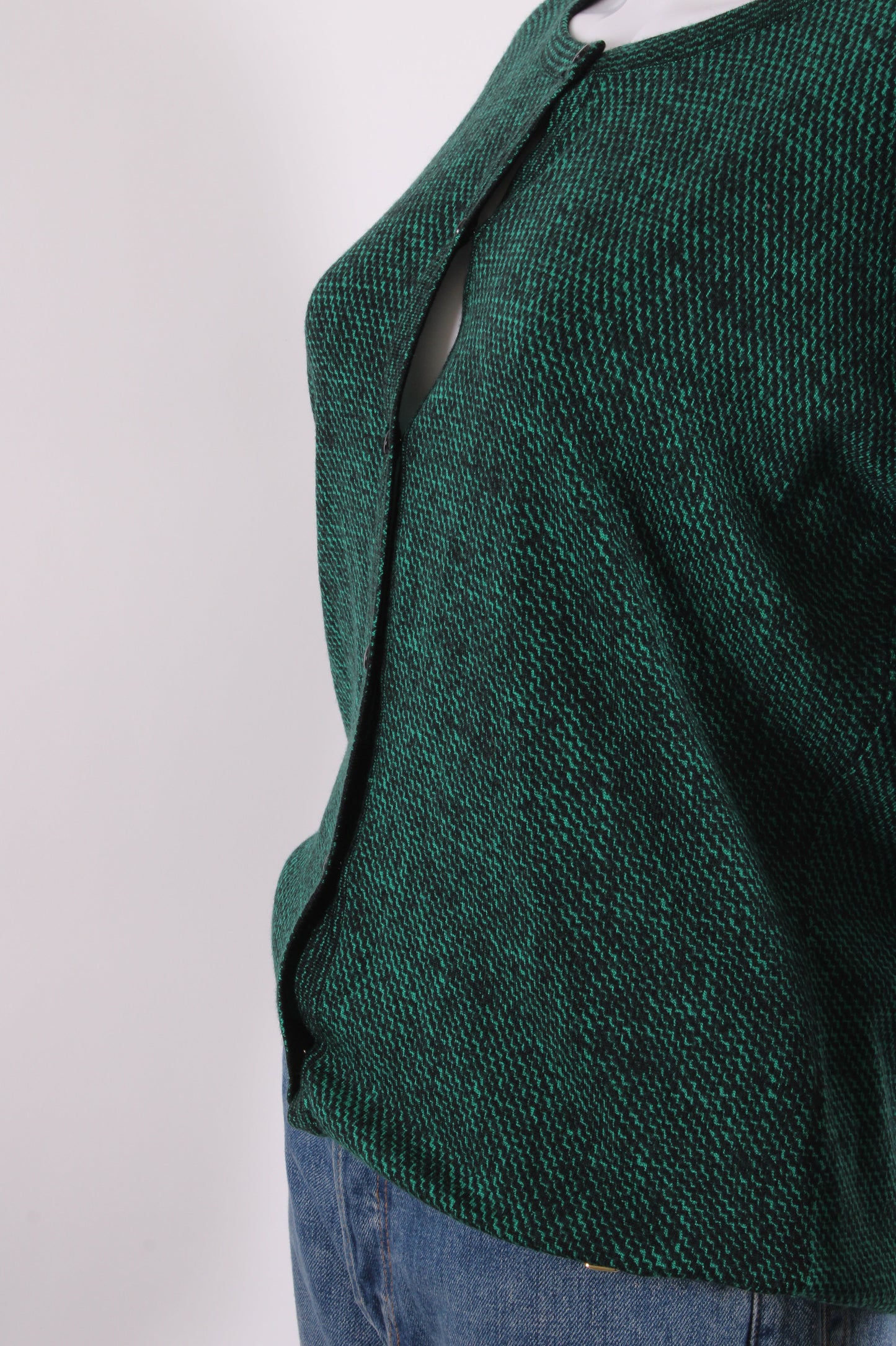 Escada L/S Cardigan Green/ Black L | Large, Multicoloured