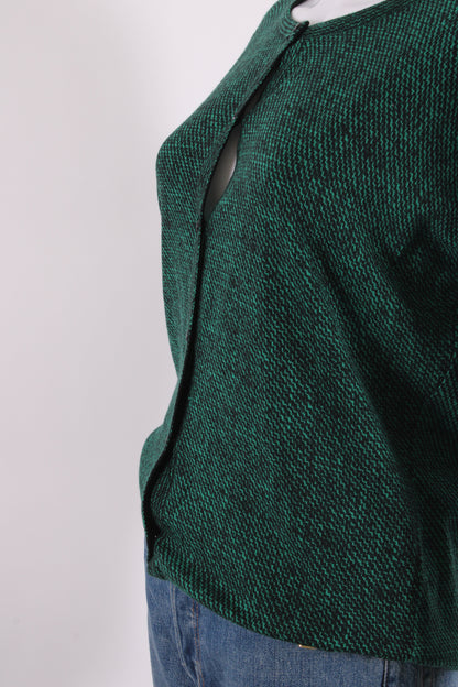 Escada L/S Cardigan Green/ Black L | Large, Multicoloured