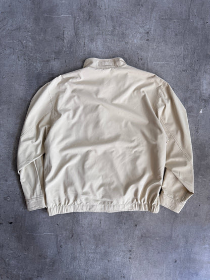 YSL Cream Lightweight Bomber Jacket | Exrtra Large, Multicoloured
