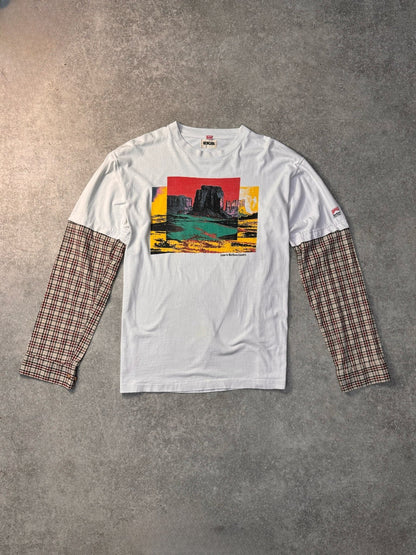 VT Rework Marlboro Canyon Long Sleeve Check Tee