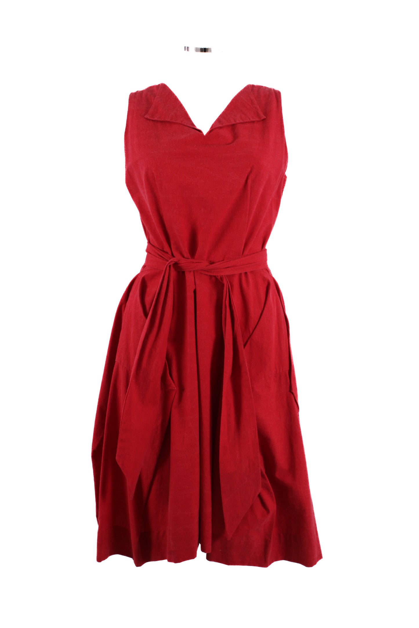 Anglomania Vivienne Westwood S/S Belted Dress Red M | Medium, Red