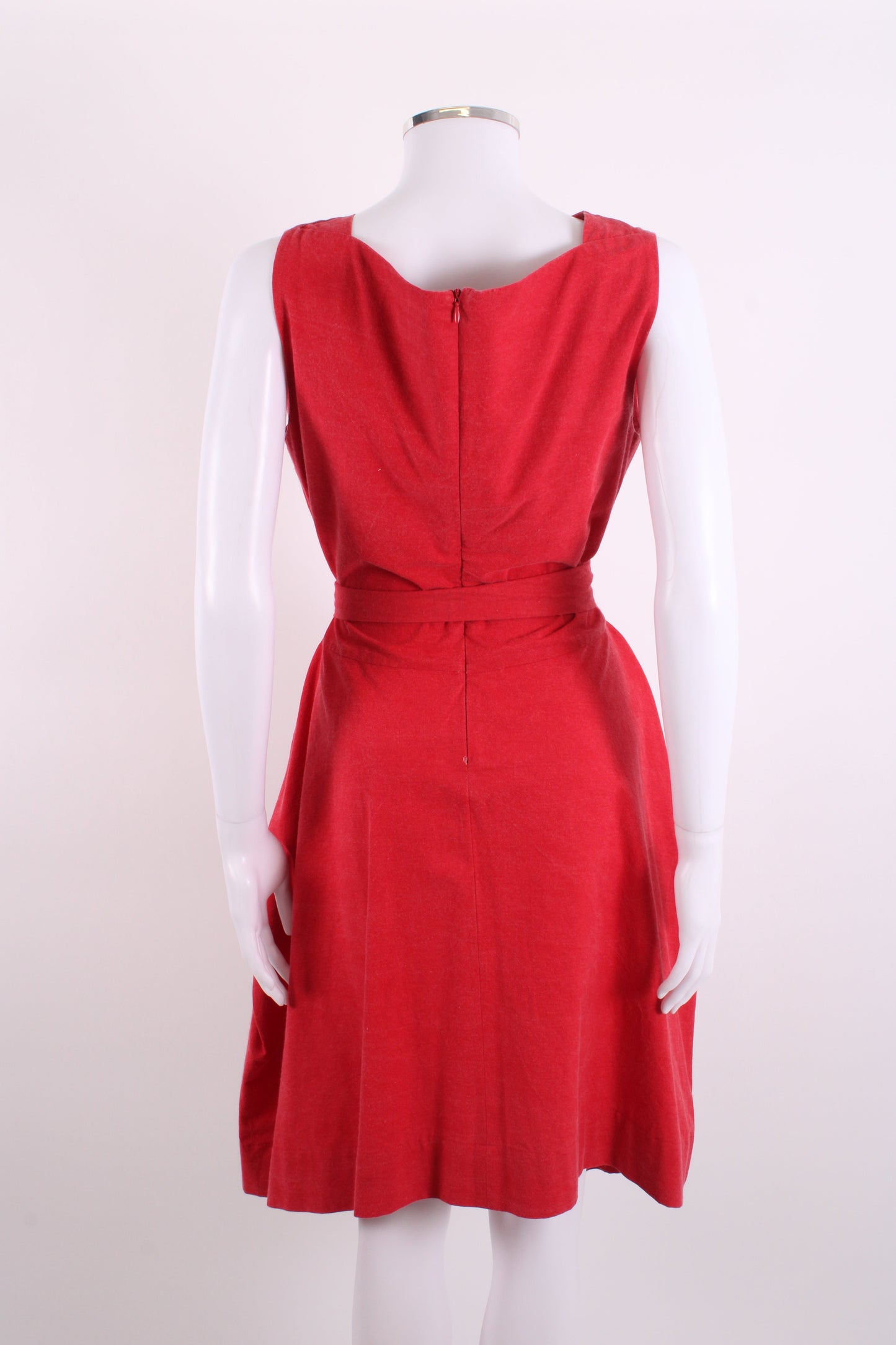 Anglomania Vivienne Westwood S/S Belted Dress Red M | Medium, Red