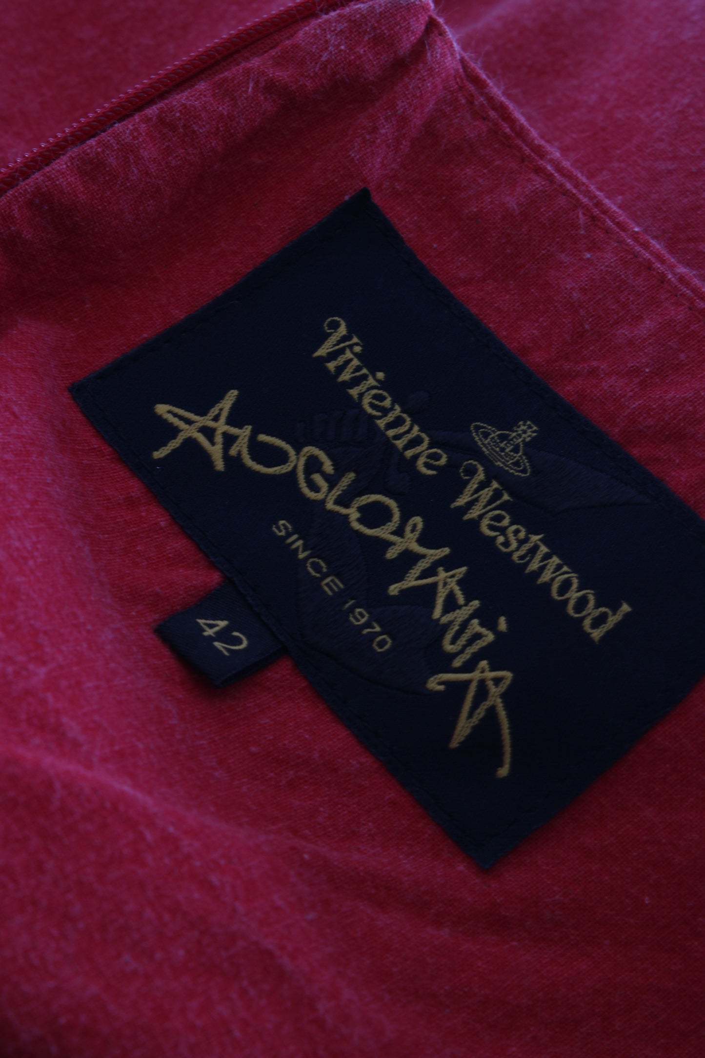 Anglomania Vivienne Westwood S/S Belted Dress Red M | Medium, Red
