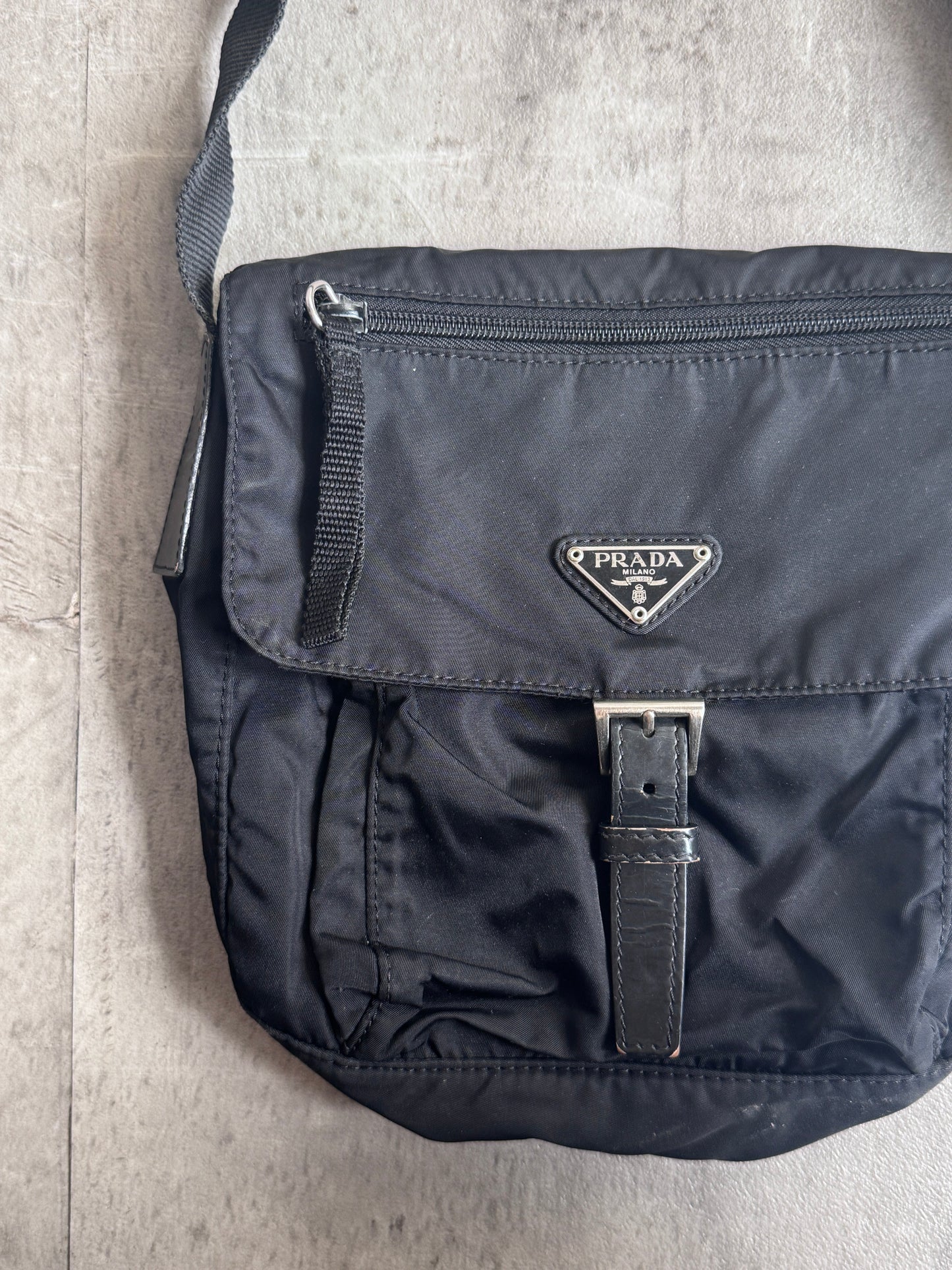 Prada Classic black Nylon Cross Body