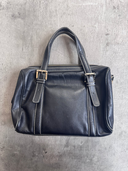 Gucci Boston Patent Leather Handbag