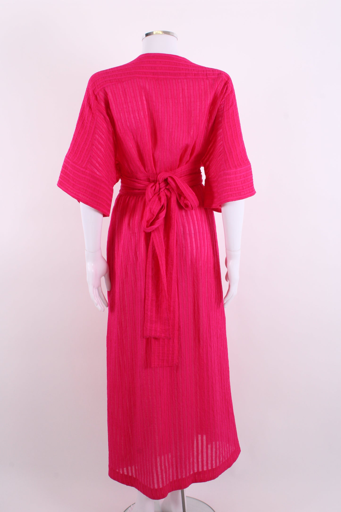 Three Graces London S/S Wrap Dress Pink 12 | O/S, Pink