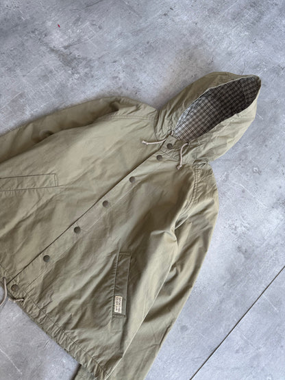 Issey Miyake Hai Sporting Gear Khaki Hooded Parka Jacket