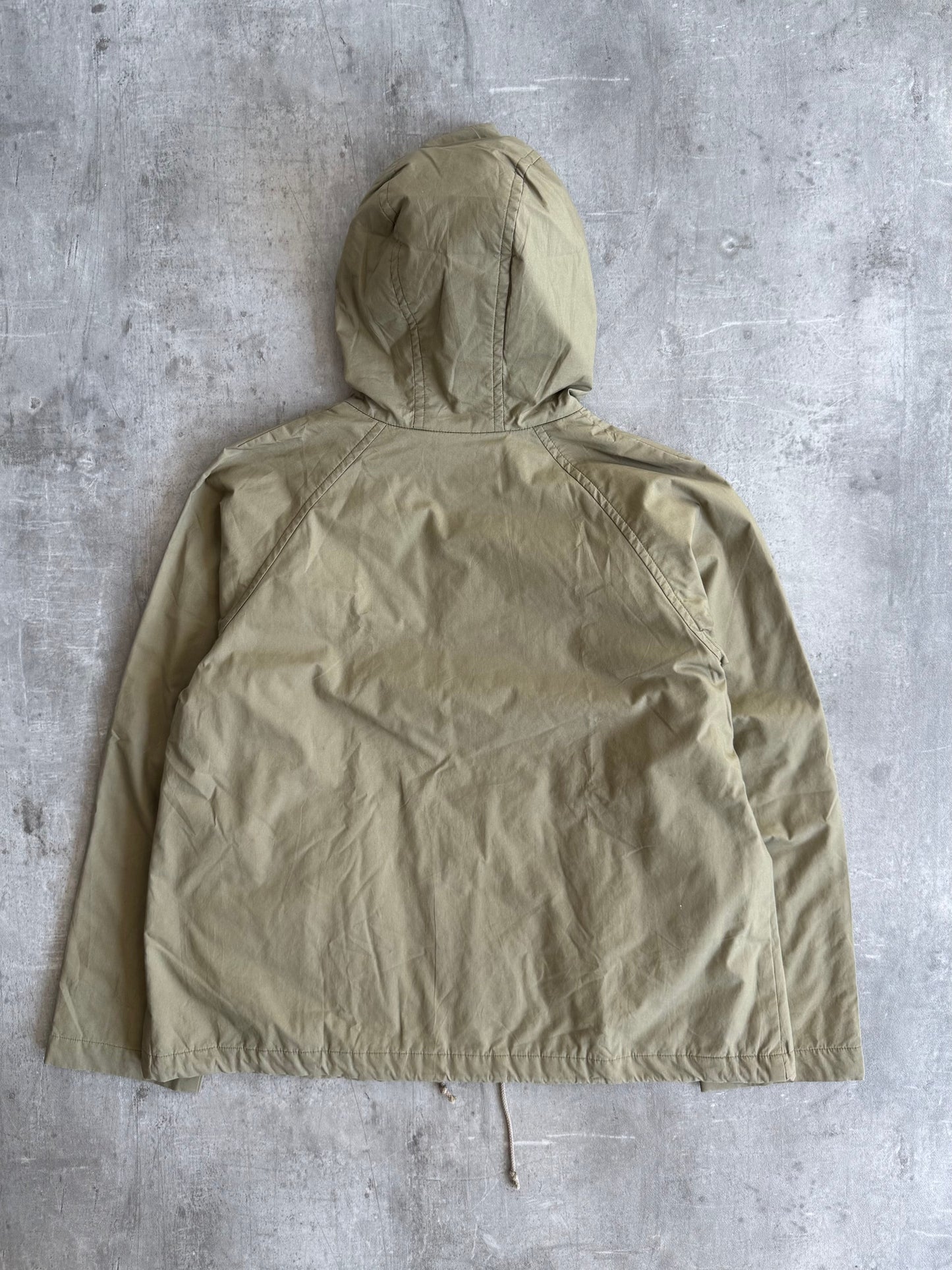 Issey Miyake Hai Sporting Gear Khaki Hooded Parka Jacket