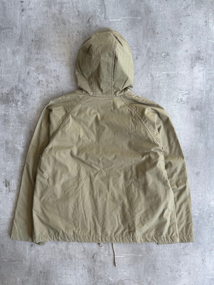 Issey Miyake Hai Sporting Gear Khaki Hooded Parka Jacket