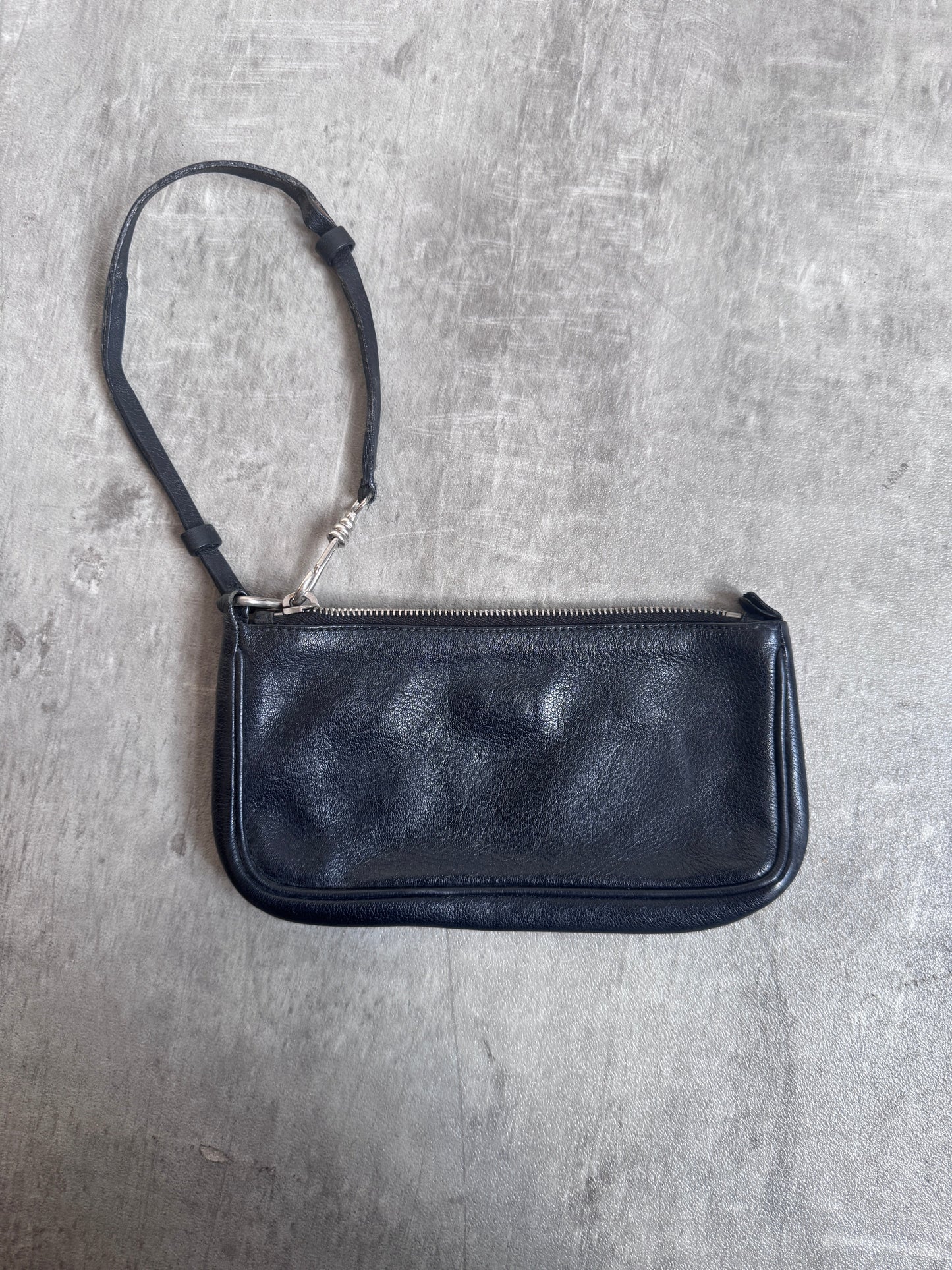 Prada Pochette Leather Clutch Bag
