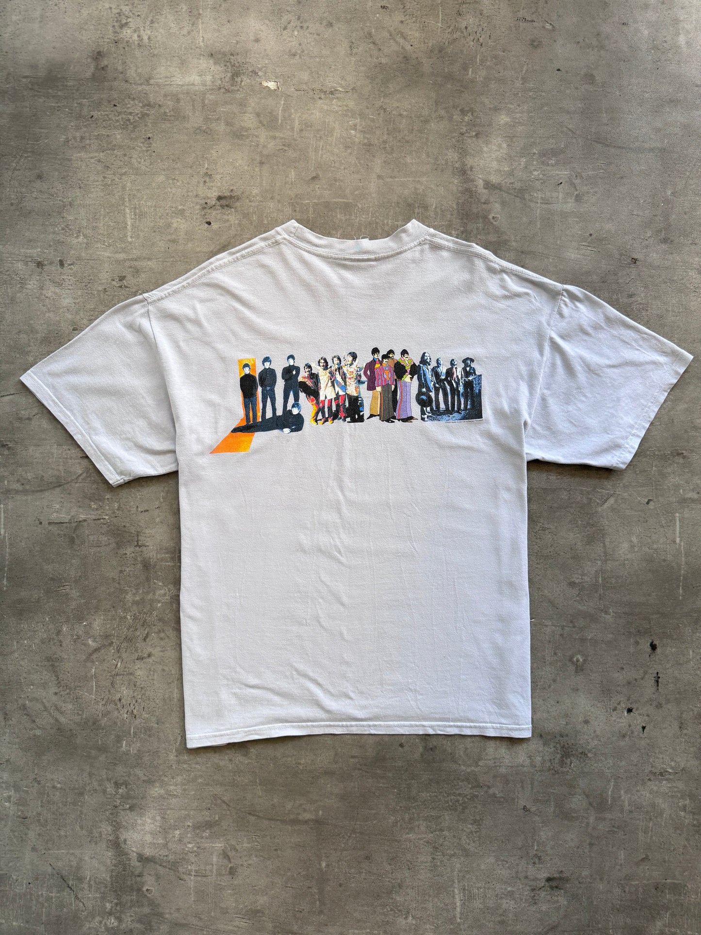 2000 The Beatles Band Tee | Extra Large, Multicoloured
