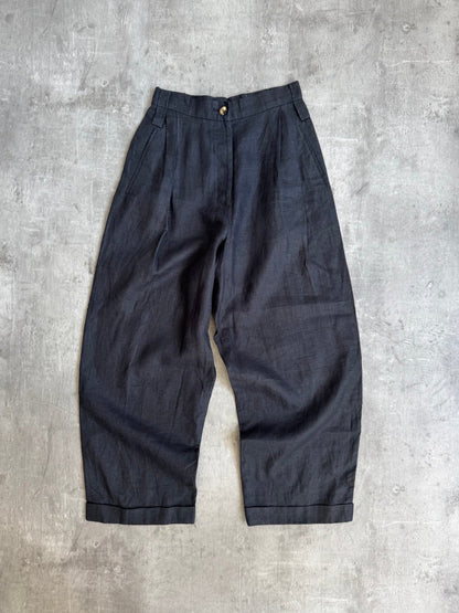 JPG High Waisted Linen Trousers