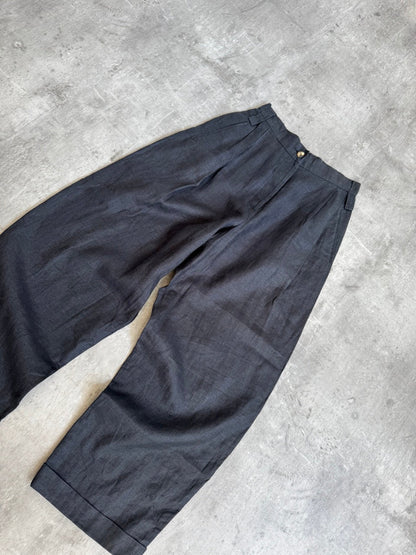 JPG High Waisted Linen Trousers