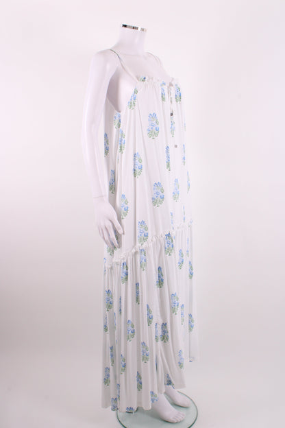 Heidi Klein Dress White/Blue M | Medium, Multicoloured