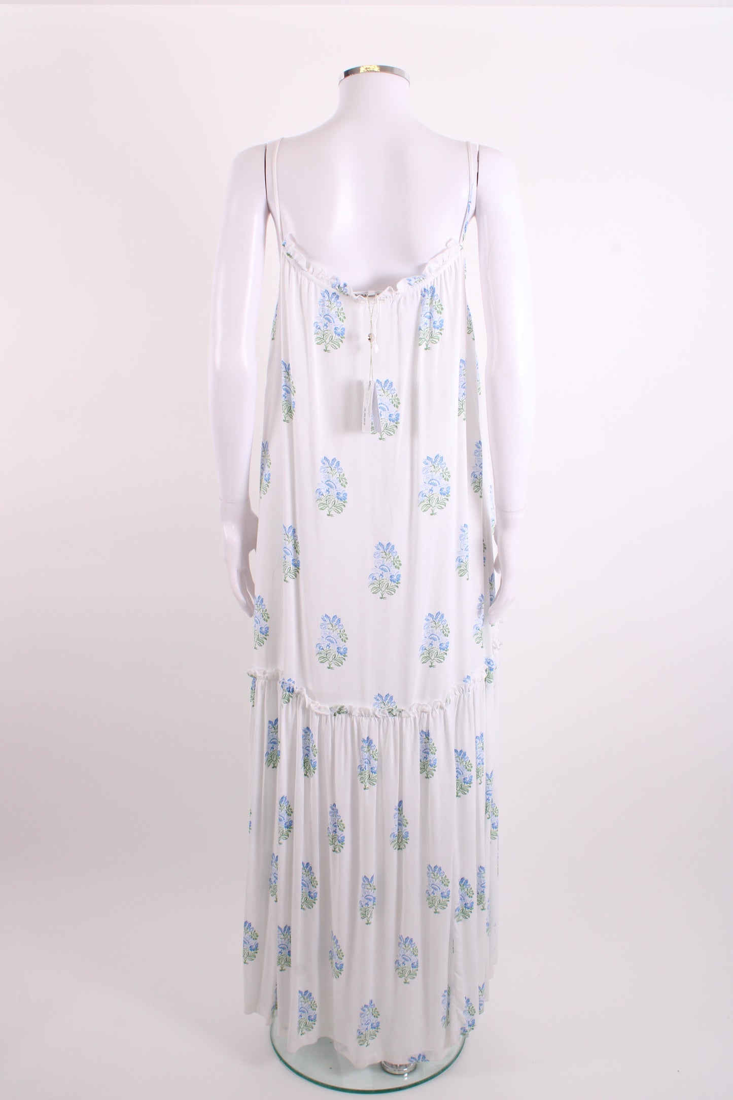 Heidi Klein Dress White/Blue M | Medium, Multicoloured