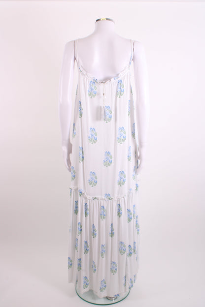 Heidi Klein Dress White/Blue M | Medium, Multicoloured