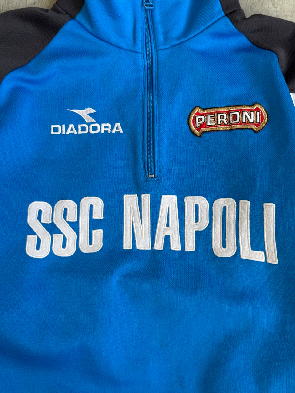 2002/2003 Napoli FC Diadora Training Sweatshirt