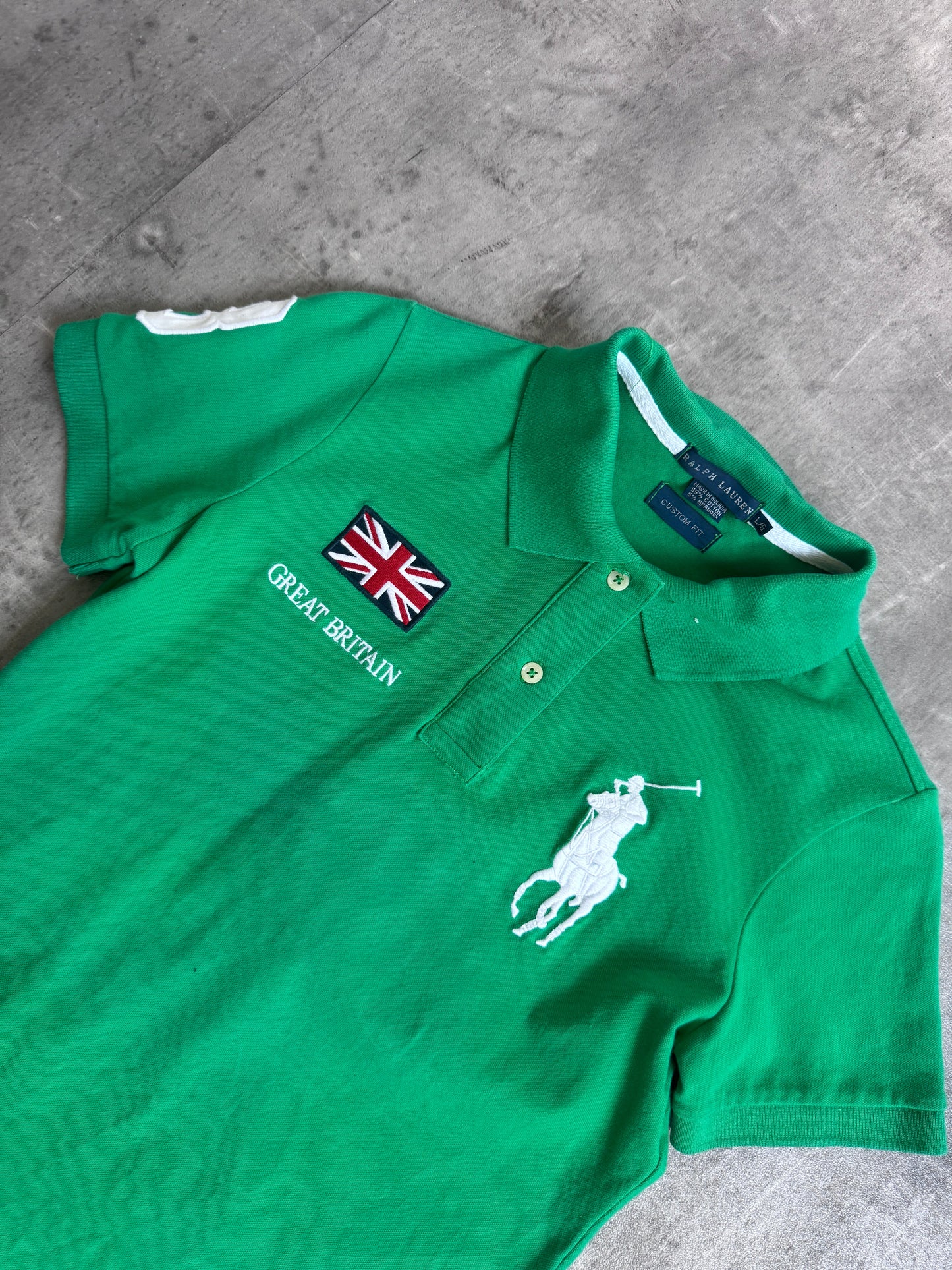 Ralph Lauren GB Green Polo Shirt