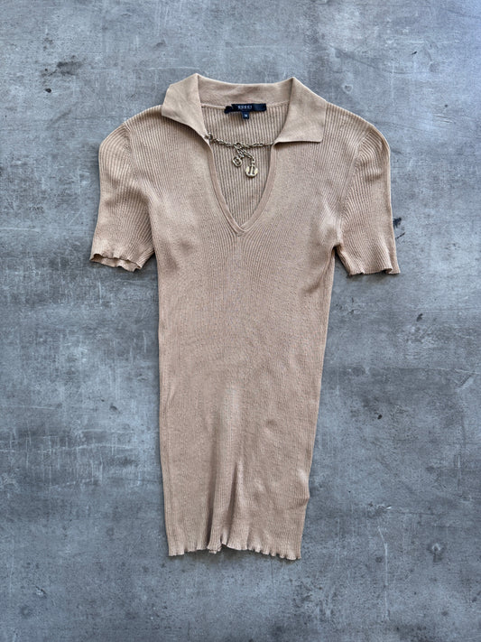 2008 Gucci Ribbed Knit Shirt | Medium, Multicoloured