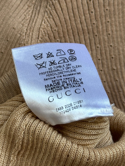 2008 Gucci Ribbed Knit Shirt | Medium, Multicoloured