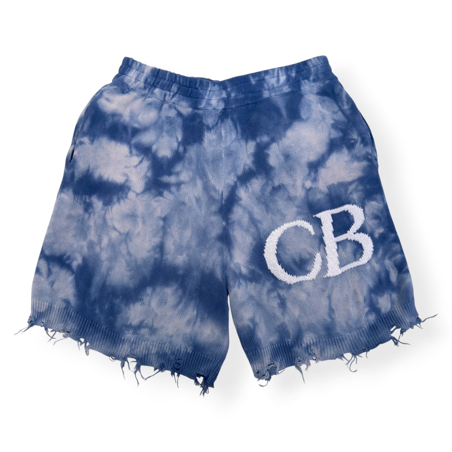 COLE BUXTON CB TIE DYE SHORTS BLUE XL | XL, Blue