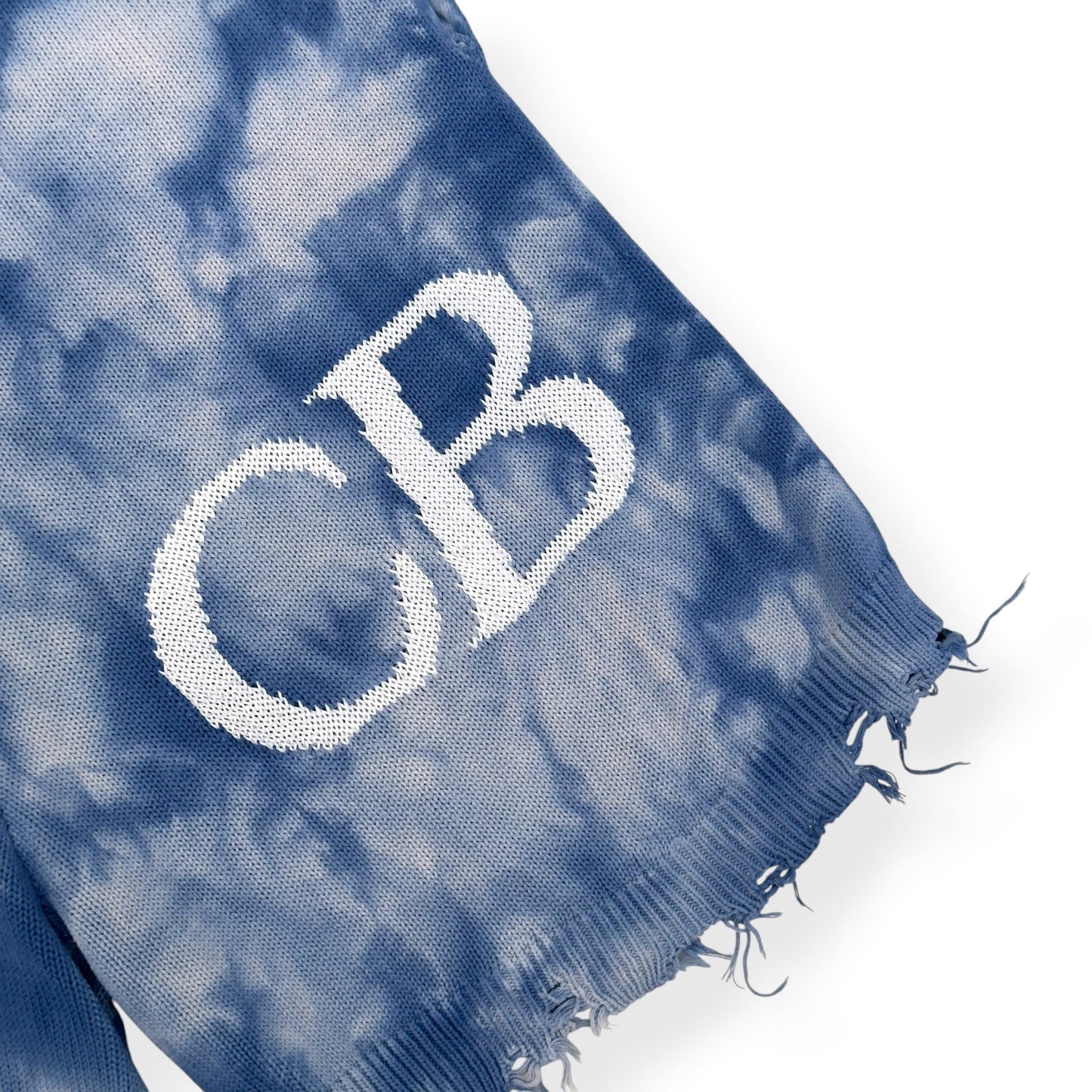 COLE BUXTON CB TIE DYE SHORTS BLUE XL | XL, Blue