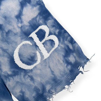 COLE BUXTON CB TIE DYE SHORTS BLUE XL | XL, Blue