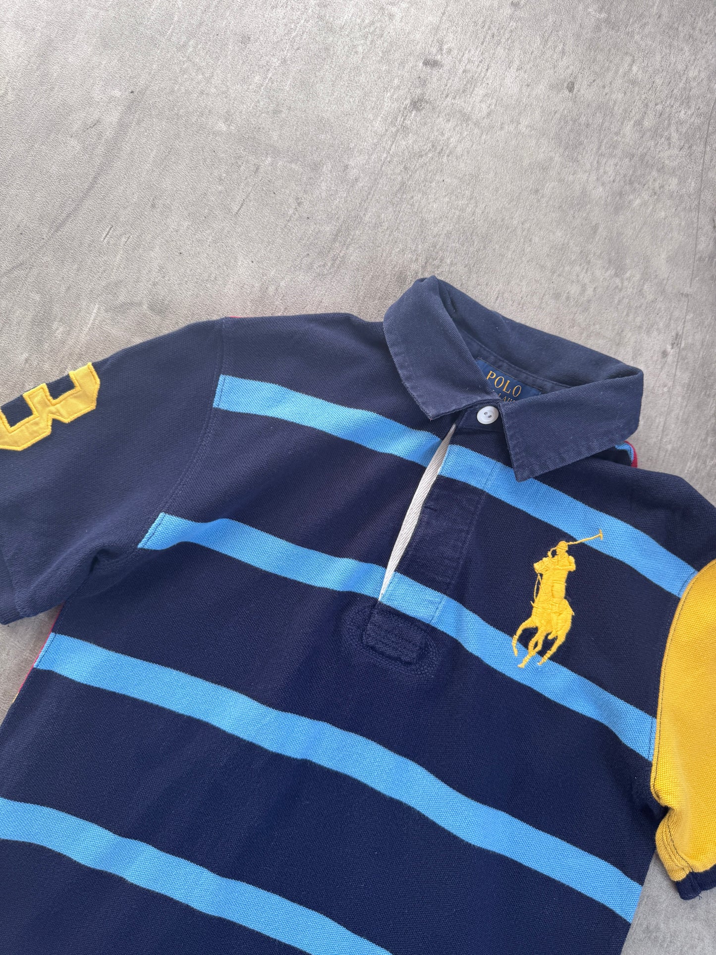 Polo Ralph Lauren Multi Stripe '3' Polo Shirt