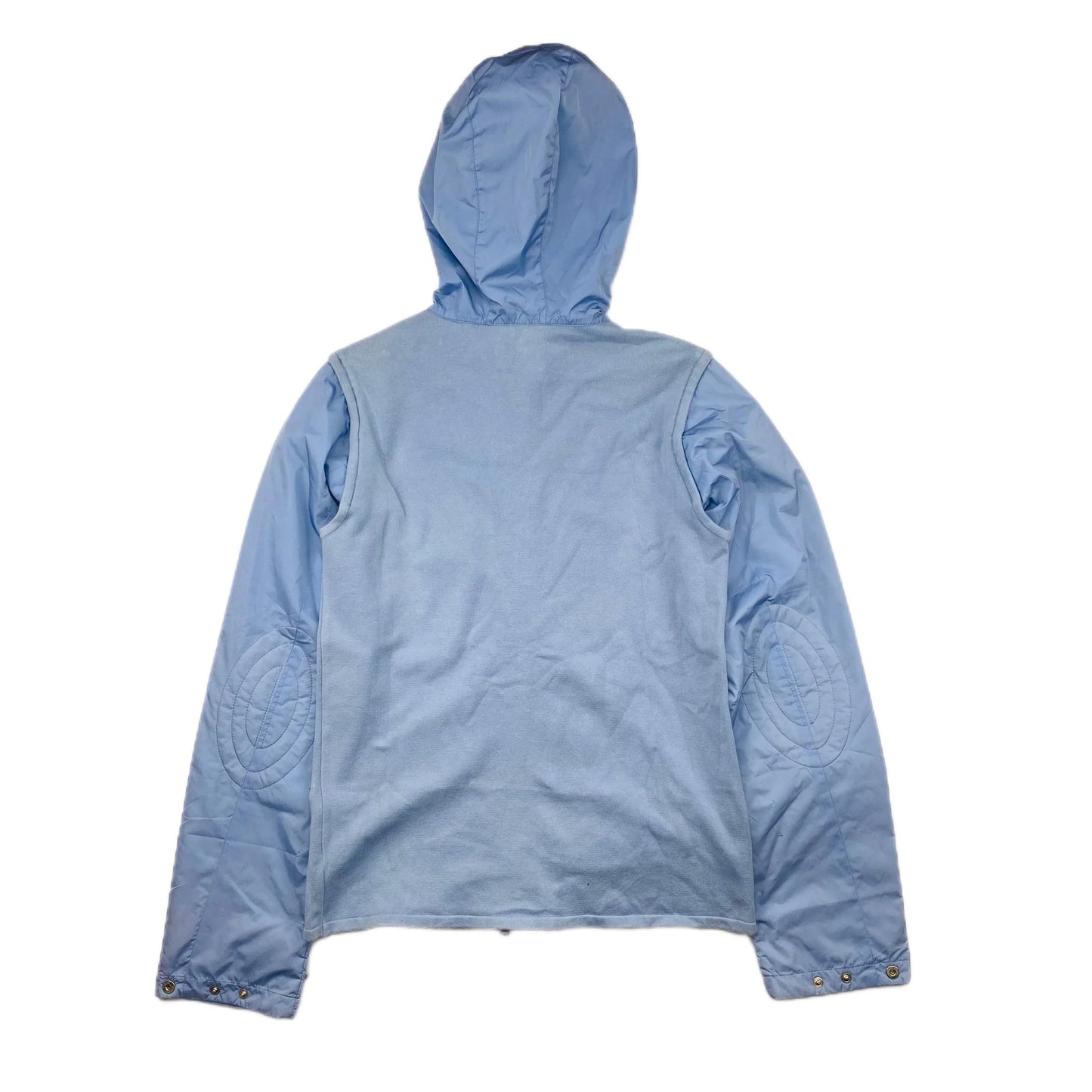 PRADA SPORT S/S 2000 PANELLED NYLON HOODY  (M)