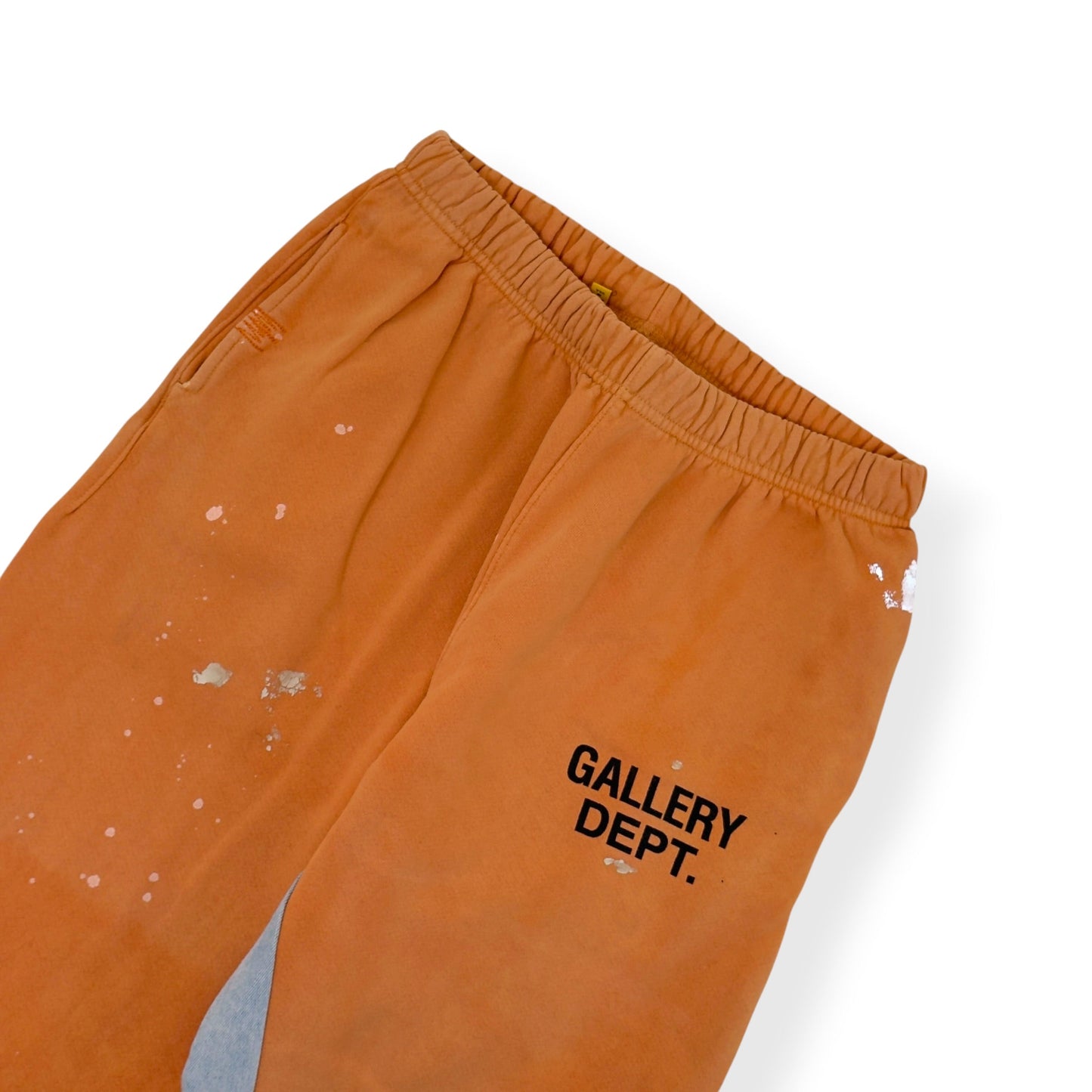 GALLERY DEPT. FLARE DISTRESSED SWEATPANTS ORANGE XL | XL, Orange