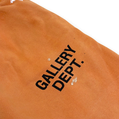GALLERY DEPT. FLARE DISTRESSED SWEATPANTS ORANGE XL | XL, Orange