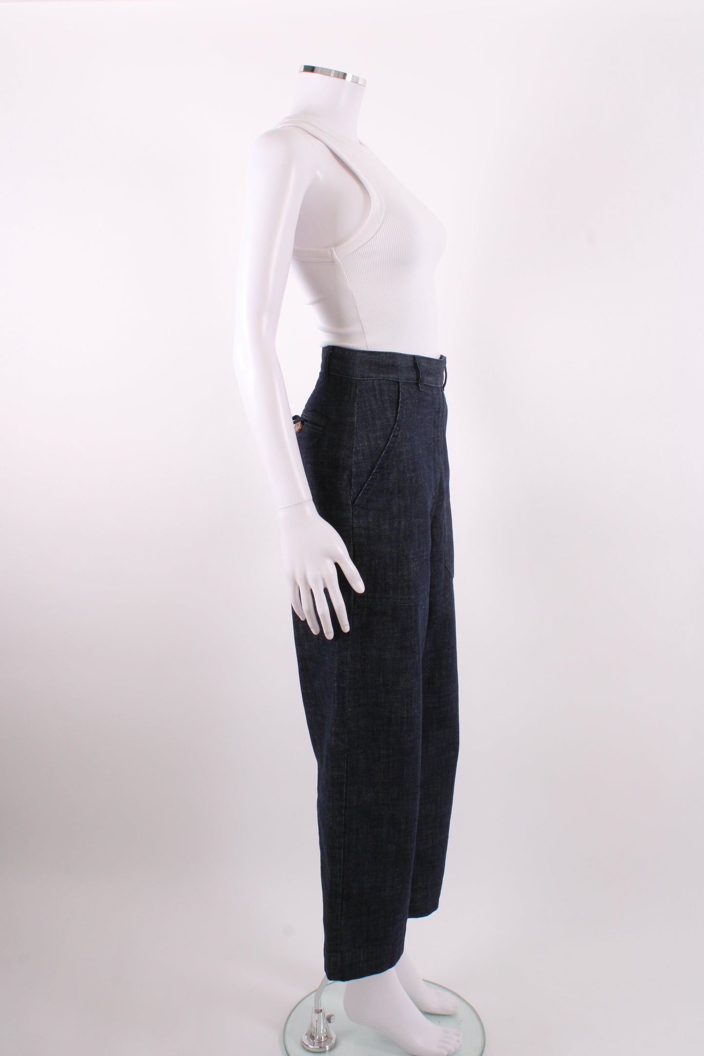Toast Side Button Jeans Denim 4 | O/S, Red