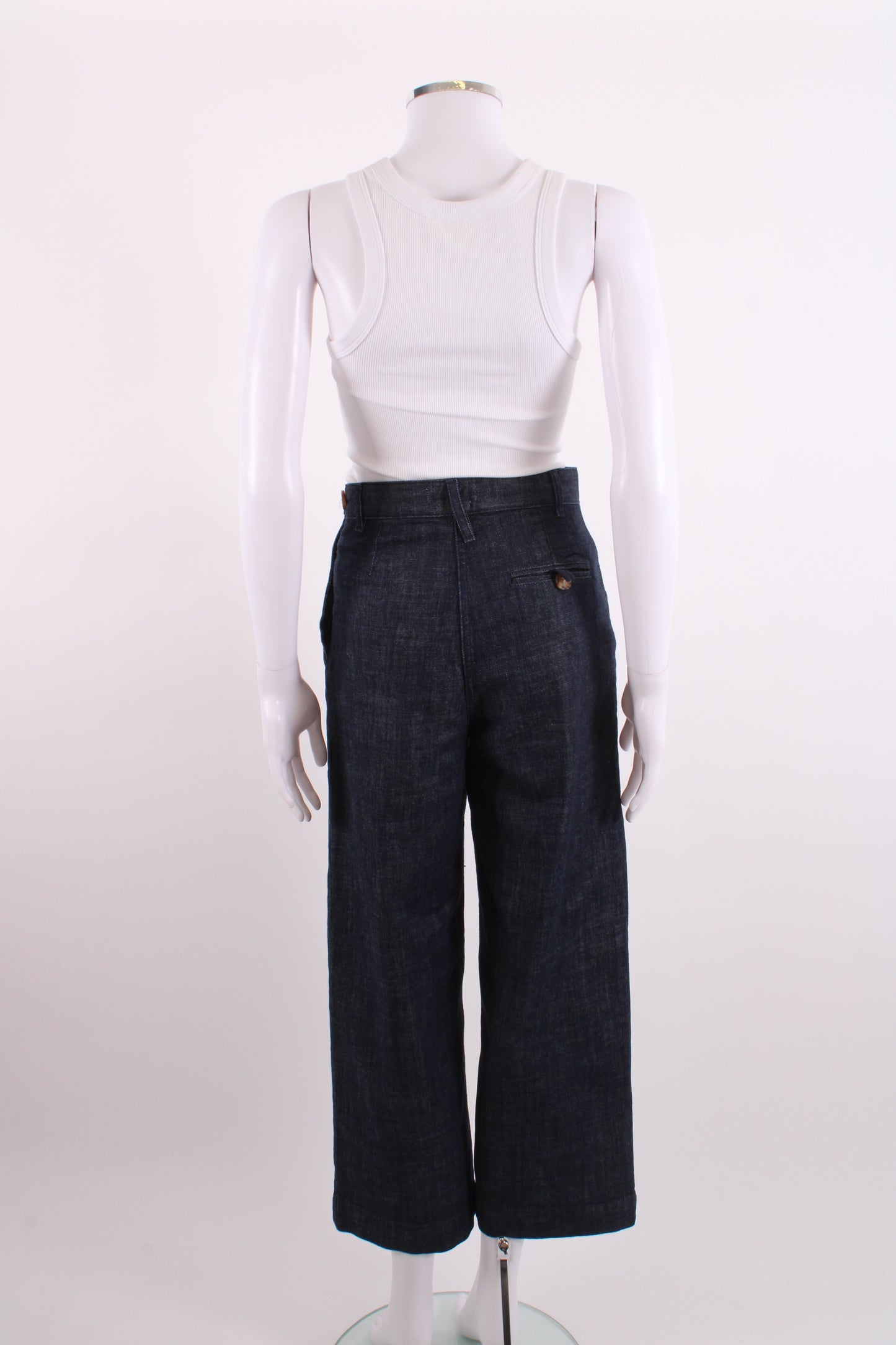 Toast Side Button Jeans Denim 4 | O/S, Red