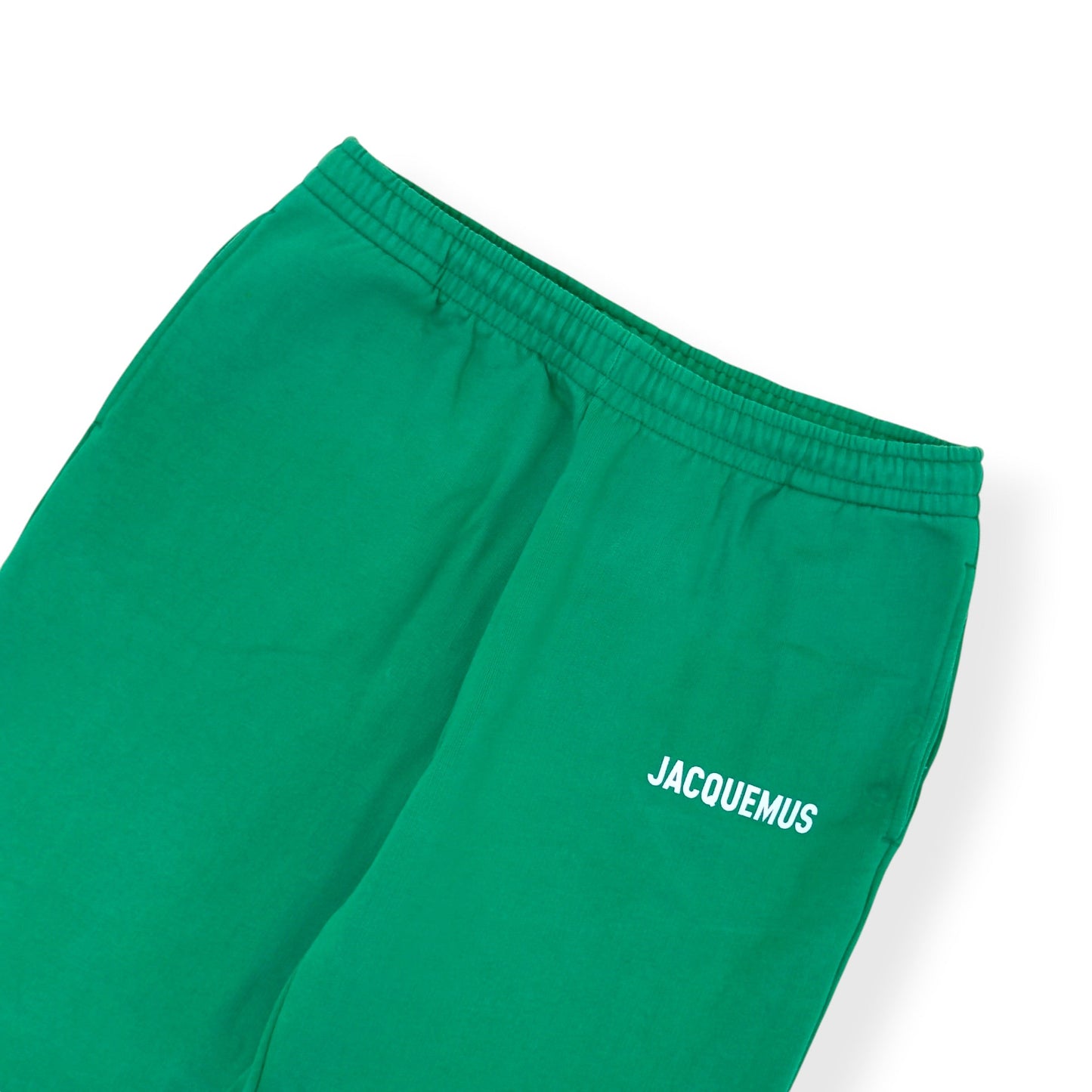 JACQUEMUS LOGO SWEATPANTS GREEN L | Large, Green