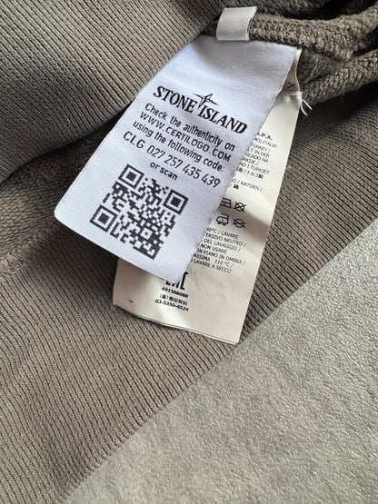 A/W 2018 Stone Island Khaki Graphic Hoodie