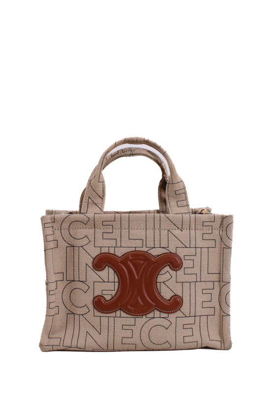 Celine Cabas Thais Tote Bag Beige | O/S, Multicoloured