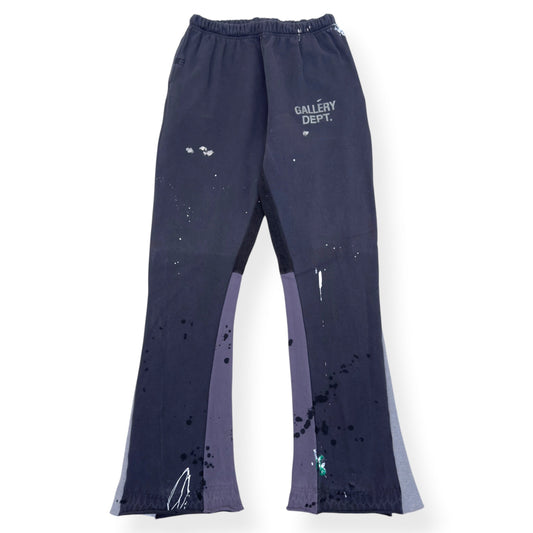 GALLERY DEPT. FLARE DISTRESSED SWEATPANTS NAVY XL | XL, Navy