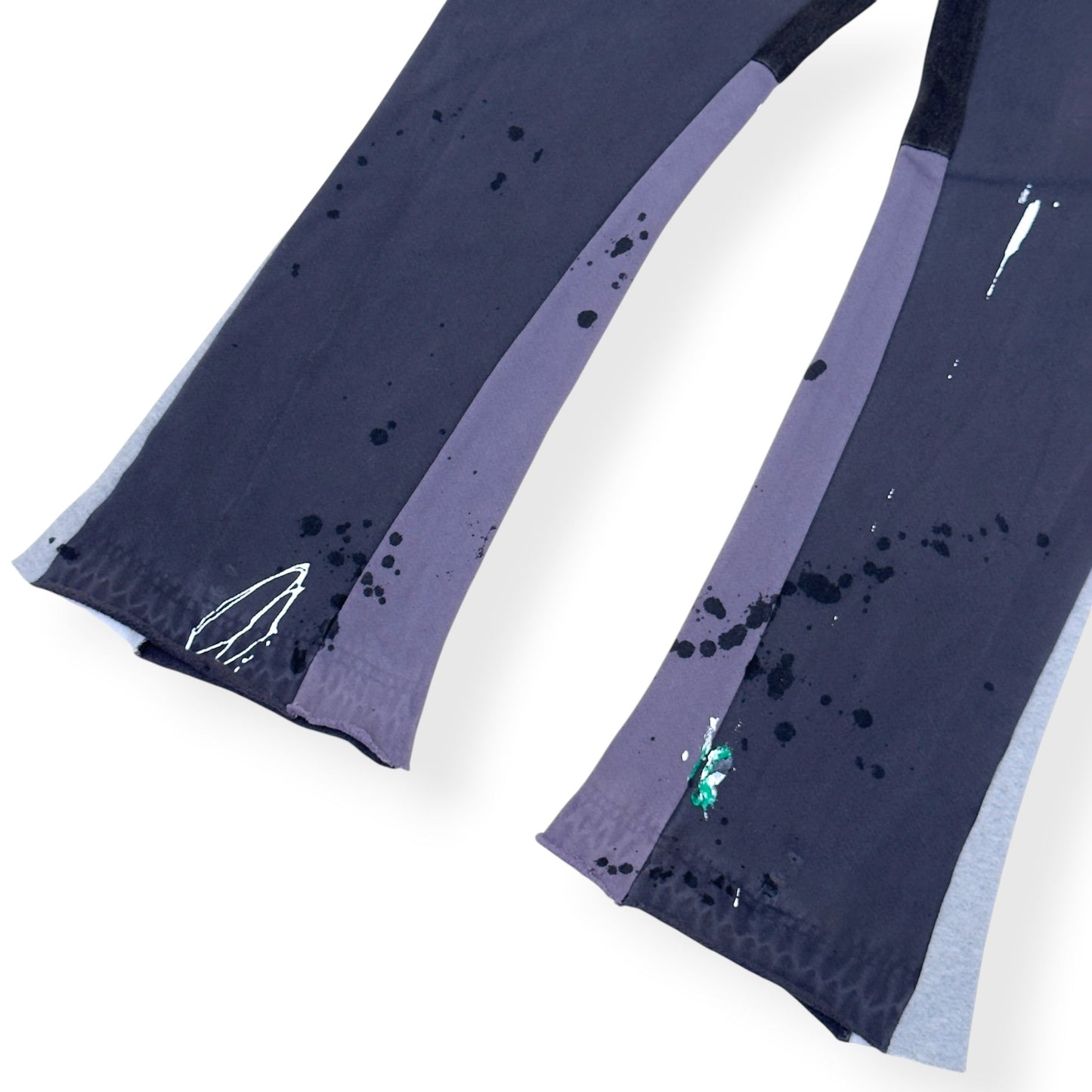 GALLERY DEPT. FLARE DISTRESSED SWEATPANTS NAVY XL | XL, Navy