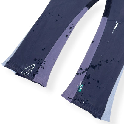 GALLERY DEPT. FLARE DISTRESSED SWEATPANTS NAVY XL | XL, Navy