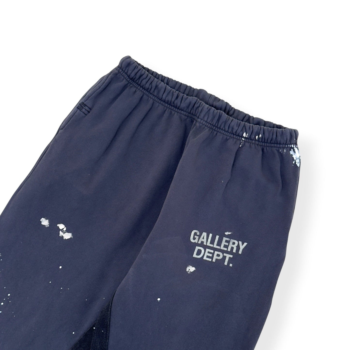 GALLERY DEPT. FLARE DISTRESSED SWEATPANTS NAVY XL | XL, Navy