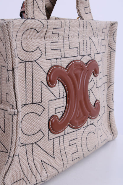 Celine Cabas Thais Tote Bag Beige | O/S, Multicoloured