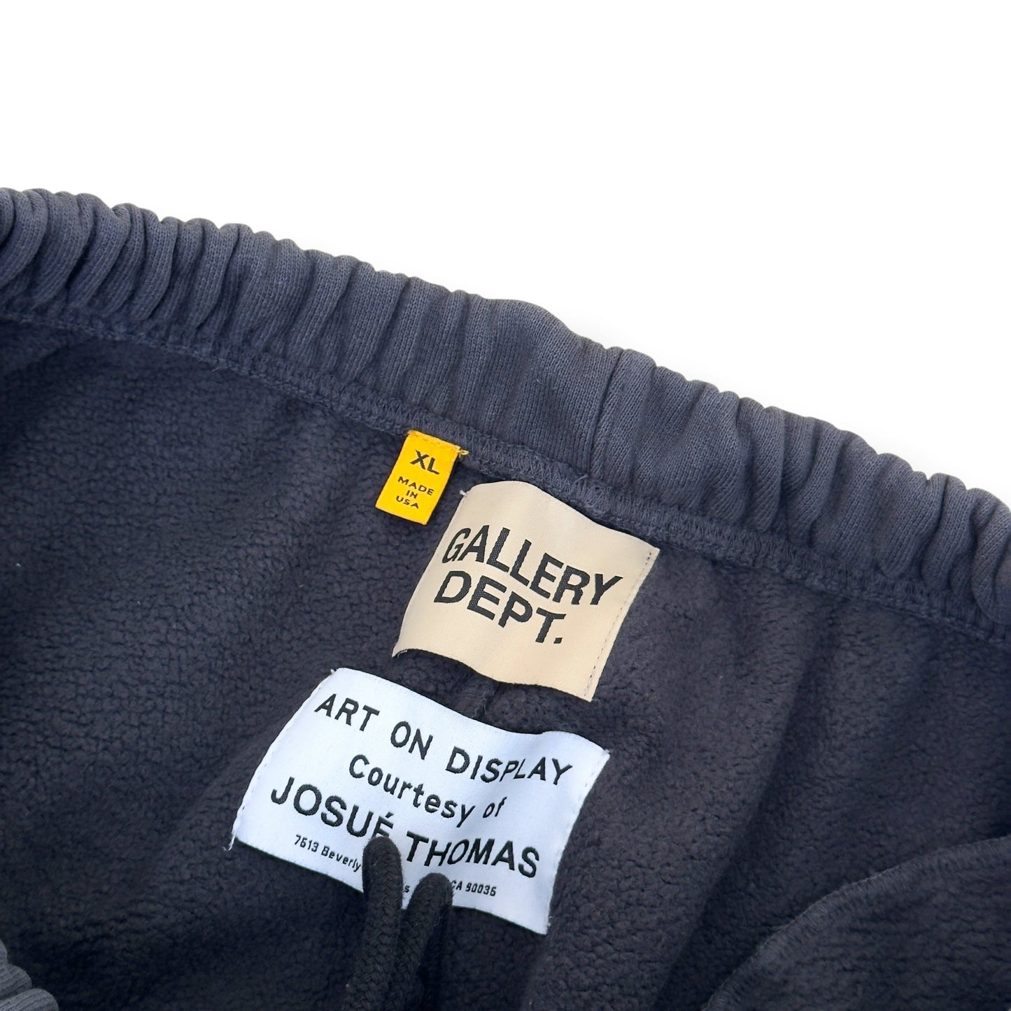 GALLERY DEPT. FLARE DISTRESSED SWEATPANTS NAVY XL | XL, Navy